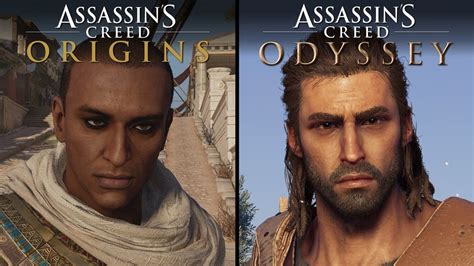 assassin's creed odyssey vs origins.